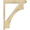 Ekena Millwork Westlake Craftsman Rough Sawn Outlooker, Douglas Fir, 6"W x 30"D x 38"H OUT06X30X38WTL04RDF - alternate 4